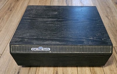 Vintage Sega Genesis 36 Game Cartridge Storage Drawer Cabinet w/ Label