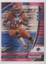2020 Panini Prizm Draft Picks Pink Pulsar Prizm Alexander Mattison #4 ti6