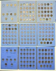 US Flying Eagle & Indian Head penny lot in 3 albums- 80 total coins 1857-1909!