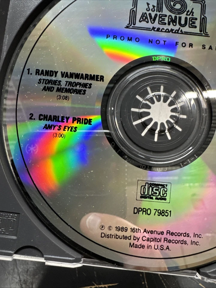 16th Ave Records Promo Cd 1989 Pride Vanwarmer Conlee Canyon - Image 4 of 4