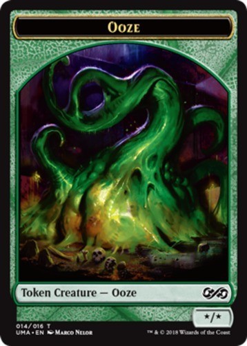 Ooze Token 014, English Magic the Gathering MTG Ultimate Masters