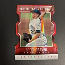 2014 Panini Elite Extra Edition - Brett Graves #44 Inspirations Die-Cut /200...