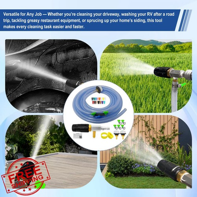 #ad Pressure Washer Nozzle Kit 2 2.5 GPM 1 4quot; Quick Connect 15FT Hose $164.49