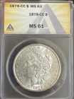 CARSON CITY! 1878 CC Morgan Silver Dollar ~ RARE DATE ~ 90% Silver $1