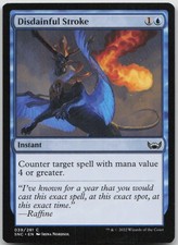 Disdainful Stroke #39 Common Streets of New Capenna Magic: The Gathering MP