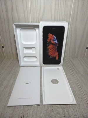 Apple iPhone 6s Plus 128GB Space Gray Original Retail Box *Empty Box Only*