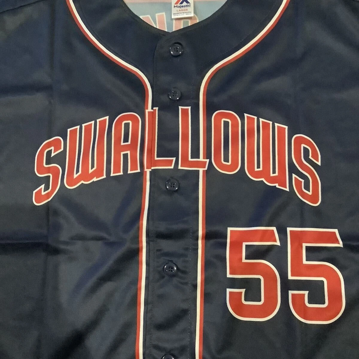Tokyo Yakult Swallows Crew Jersey Munetaka Murakami Size L US-M