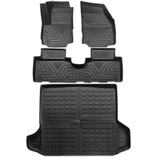 Floor Mats  Cargo Liner Custom for 2018-2024 Chevy Equinox Not for EV  GM...