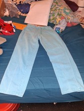 International Jordache Sky Blue denim jeans Size 14. K1