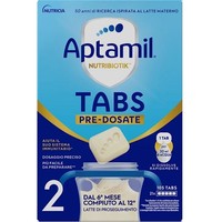 Aptamil 2 Tabs Latte Di Proseguimento Nutrobiotik 6-12 Mesi 21 Bustine (105 Tabs