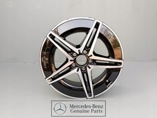1x Alufelge 19 Zoll 7.5" 5x112 53 5ET A2434011700 Mercedes-Benz Eqb X243