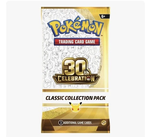 Presale - 30TH CELEBRATION POKEMON - CLASSIC COLLECTION PACK  SEALED
