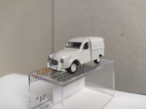 Citroen 2 cv Furgoneta . Gris claro . Brekina 14171 . Escala 1/87 - Imagen 4 de 7
