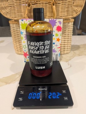 LUSH B Never Too Busy To Be Beautiful Shower Gel 16.9oz/500ml Used 11-JN-26