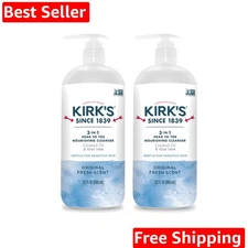 3-in-1 Head to Toe Nourishing Liquid Cleanser- for Men, Women & Children -  C...