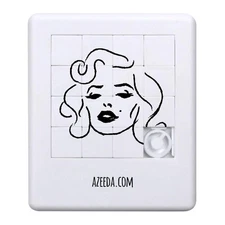 'Woman Face' Sliding Puzzle (PZ00033336)