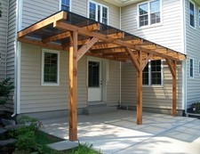 Terrassenüberdachung Garten, Haus KVH Heimwerken Sonnenschutz Haus Garten