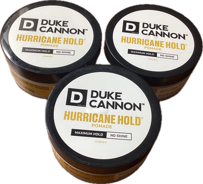 #ad Duke Cannon News Anchor Hurricane Hold Pomade 2 oz. 3 Jars $23.99