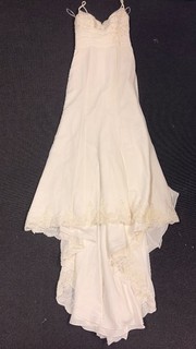 NEW Ladies Trudy Lee Beautiful Elegant Beaded Wedding Dress size 14 CG B13