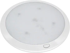  12volt LED Panel Ceiling Dome Light Fixture with 8.5inch-Cool White&Blue