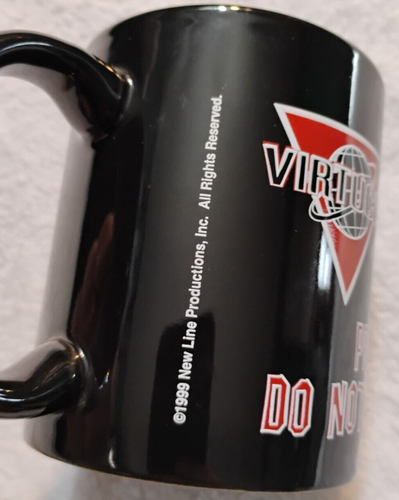 1999 Virtucon Austin Powers Dr Evil Coffee Mug New Line Productions - Picture 2 of 7