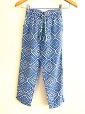 35 Kiwi Saint Tropez Girl Cotton Beach Pants -8Y- From Paris, France