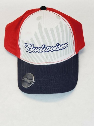 Budweiser Beer Hat Cap Snapback Bottle 