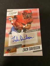 2021 PANINI CHRONICLES DRAFT PICKS ZACH DAVIDSON  PRESTIGE AUTO