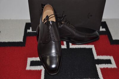 Bally Scribe Farban Chocolate Calf Hand Made in Switzerland 
