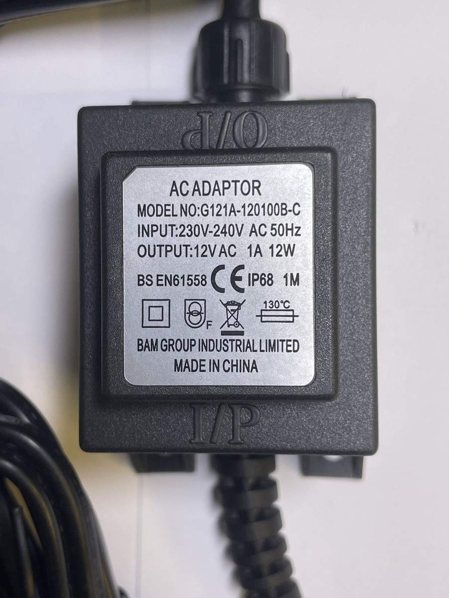 Accessory USA AC/DC Adapter Power Supply - 12V 0.83A 10W Replacement Cord For Model AA-12083 - View #10