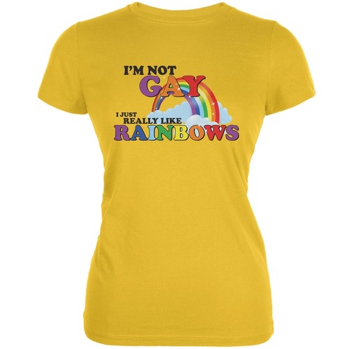 Rainbows Bright Yellow Juniors Soft 