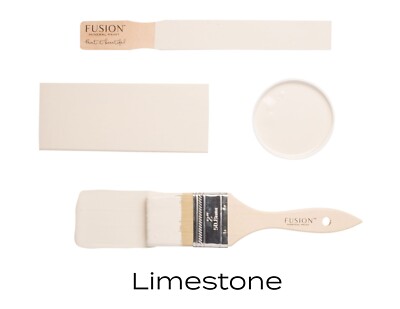 Fusion Mineral Paint - Limestone - 500mL covers approx. 75sq. ft or 7m2