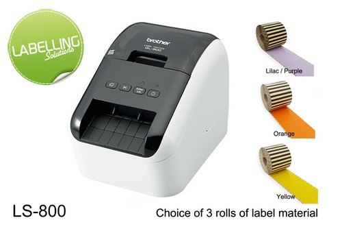 Brother ql800 Label Drucker Sandwich Food Schokolade Allergens ohne  Etiketten | eBay