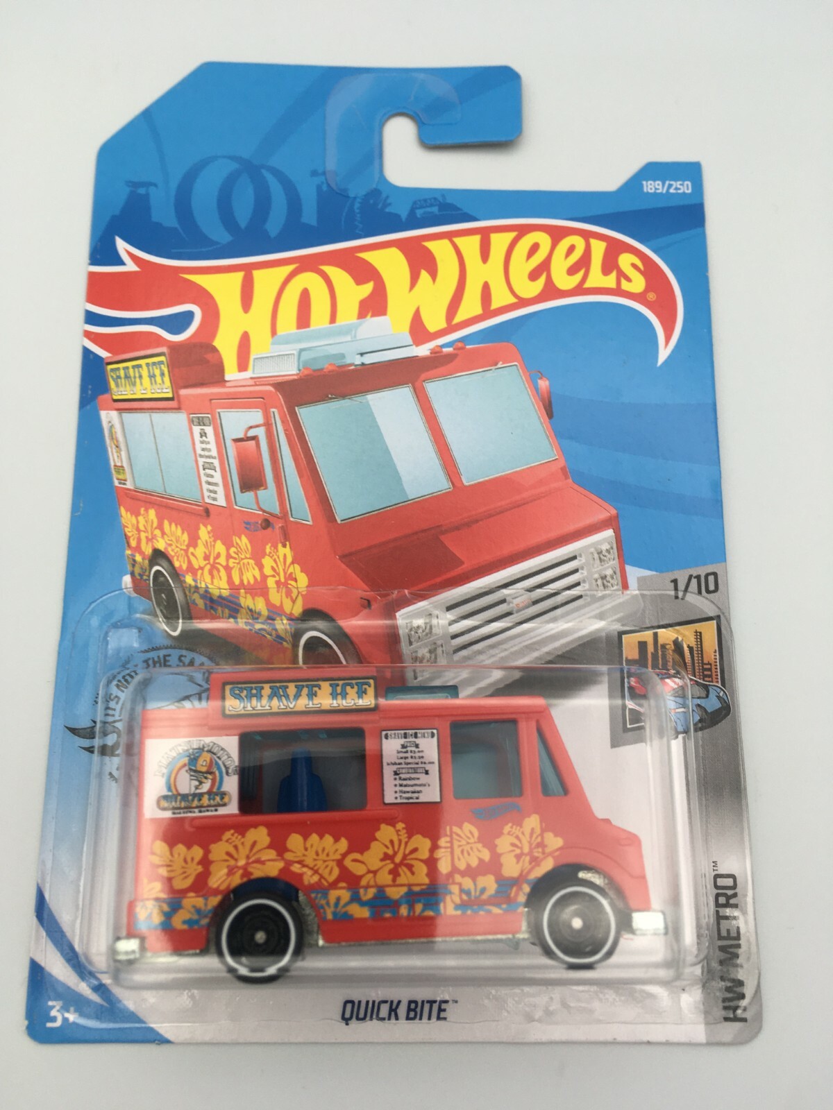 Hot Wheels HW Metro 1/10 Quick Bite Shave Ice Truck FYC61