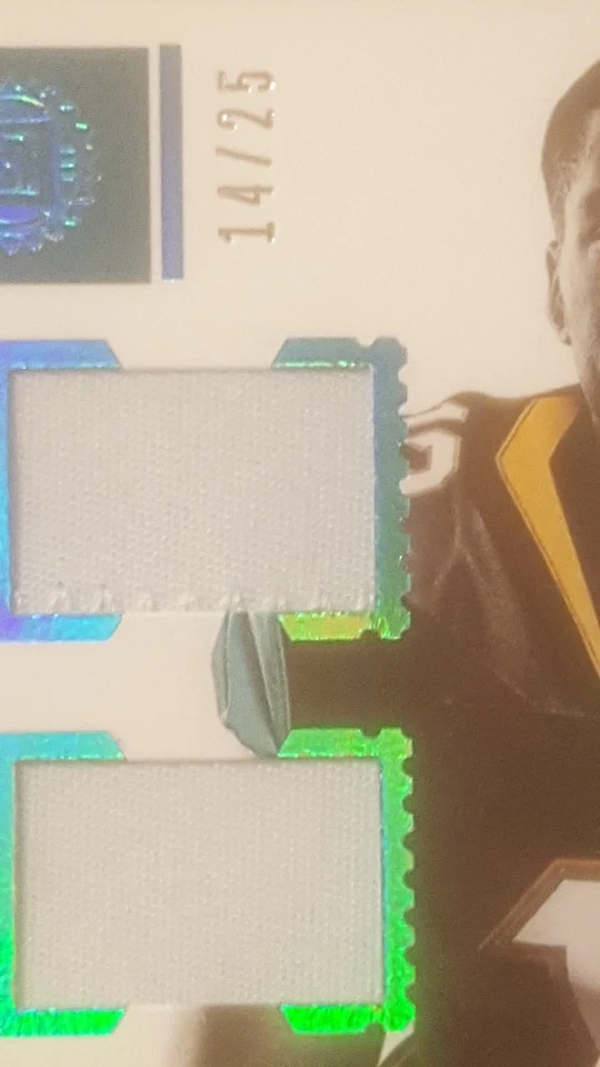 Dede Westbrook 2017 Encased Rookie Sapphire Triple Memorabilia #14/25 Jaguars WR - Image 2 of 3