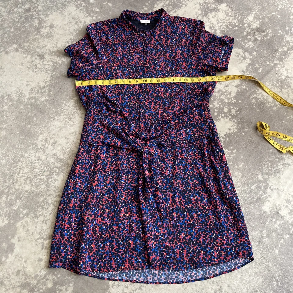 Vestido Camisa ECRU Keaton Mujer Grande Seurat Multicolor Manga Corta 6232WT Foto 2 de 4