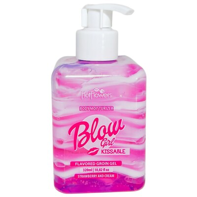 #ad Blow Girl Body Lickable Moisturizing Lotion – Strawberry amp; Cream Flavored $27.90