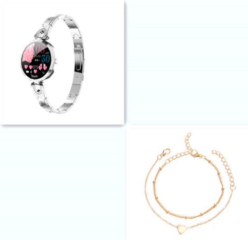 Fashion Women's Smart Watch Waterproof Wearable Device Heart Rate Monitor Sports - Zdjęcie 10 z 13