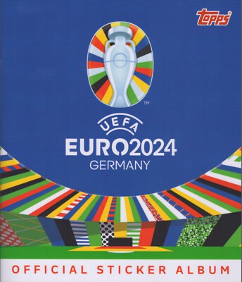 UEFA EURO 2024 DEUTSCHLAND TOPPS KOMPLETTES ALBUM DIGITALE AUSGABE auf PDF
