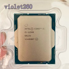 12th Gen Intel Core i5-12500 LGA 1700 CPU Alder Lake 6-Core 3.0 GHz Desktop
