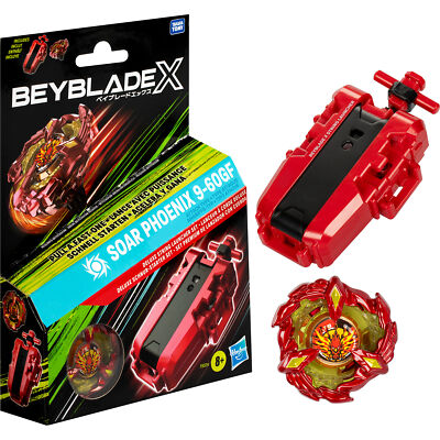 Hasbro Beyblade X Soar Phoenix Deluxe Schnur-Starter Set