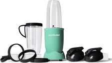 Brand New 13 Pc Set NutriBullet Bullet Blender NB9-1301AMG Pro, Matte Mint Green