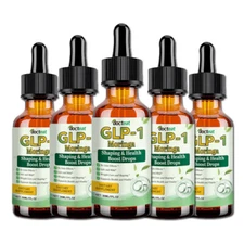 GLP - 1 Moringa Slimming Health Boost Drops Liquid 30ml | HOT 1-5 PACK
