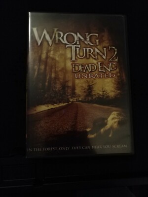 WRONG TURN 2 DEAD END (DVD,2007, UNRATED, WIDESCREEN)