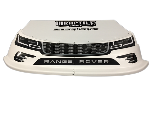 Rennwagen Scheinwerfer Grill Vinyl Aufkleber Grafik Kits - Bild 22 von 42