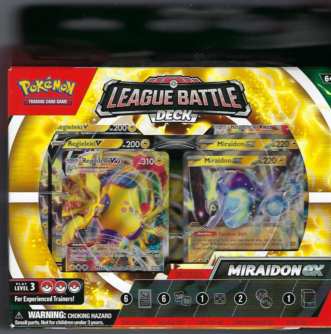 Pokémon Miraidon ex League Battle Deck 290-87273 - Best Buy