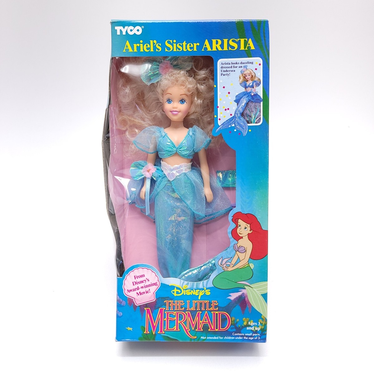 NEW Vintage 90's Tyco Disney's The Little Mermaid Ariel's Sister