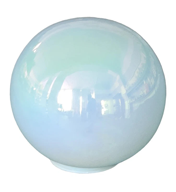 Lume Lampada Natalizio Natale Sfera Christmas Frozen LED Tognana Turchese 18 cm
