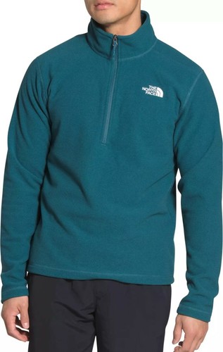 north face mallard blue fleece