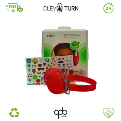 Belkin Sound Form Mini On-Ear-Kopfhörer mit Kabel für Kinder Noise-Canc